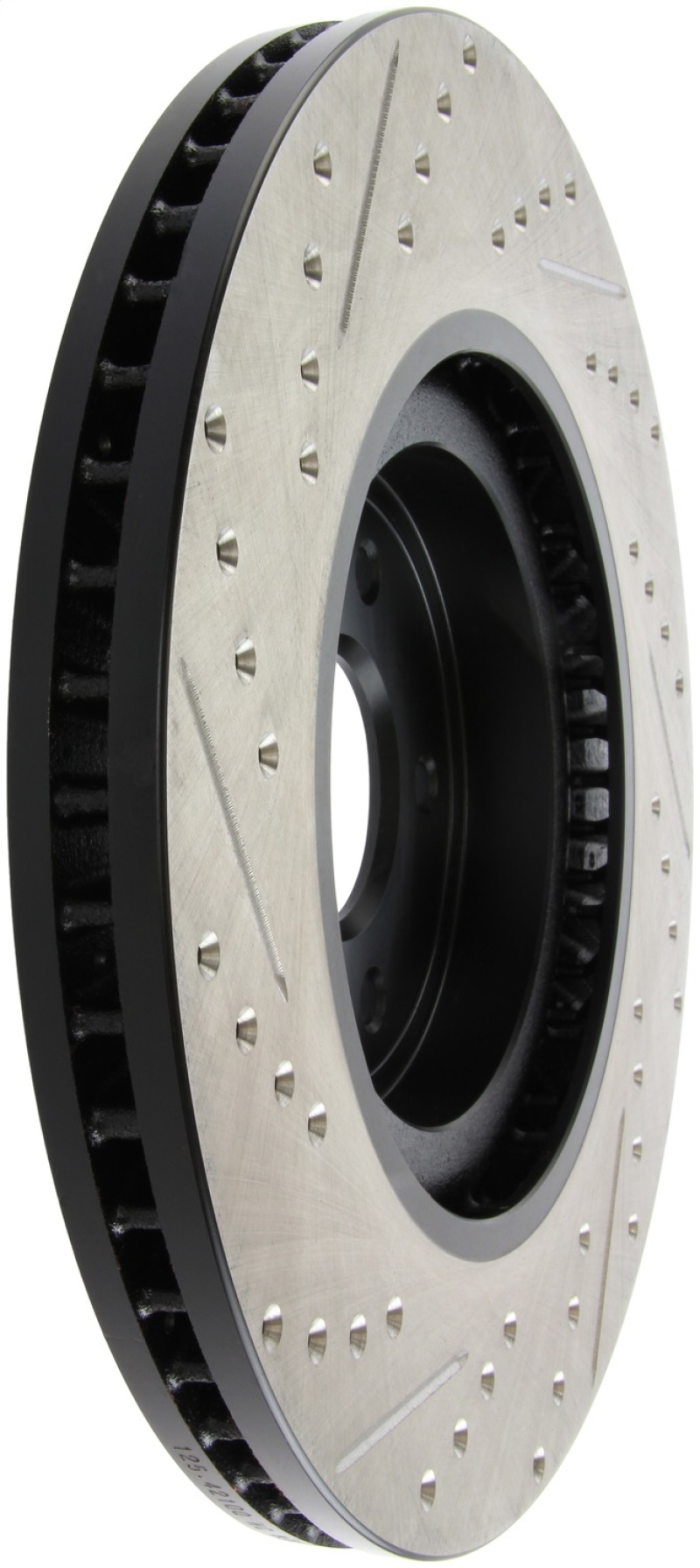 StopTech Infiniti G37 / Nissan 370Z SportStop Slotted & Drilled Front Left Rotor - Image 7