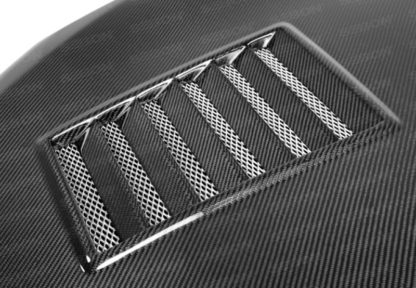 Seibon 12-13 BRZ/FRS VT Style Carbon Fiber Hood - Image 4