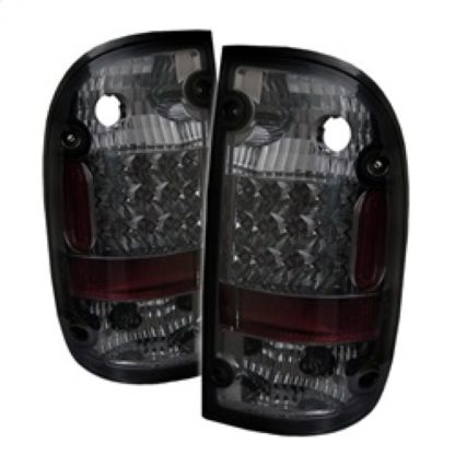 Spyder Toyota Tacoma 95-00 LED Tail Lights Smoke ALT-YD-TT95-LED-SM - Image 2