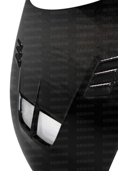 Seibon 09-12 Nissan 370z/Fairlady Z (Z34) BD-style Carbon Fiber Hood - Image 3