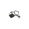 Rugged Ridge 55-86 Jeep CJ Black Side Mirrors w/ Convex Glass - Image 2