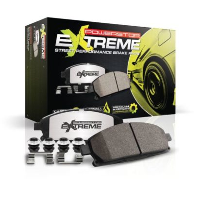 Power Stop 16-19 Cadillac ATS Rear Z26 Extreme Street Brake Pads w/Hardware - Image 2