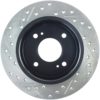 StopTech Power Slot 89-98 Nissan 240SX Slotted & Drilled Right Rear Rotor - Image 6