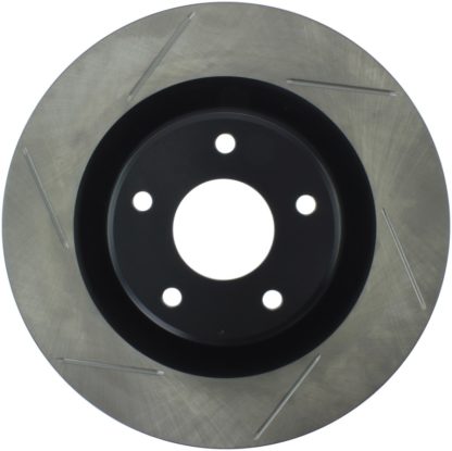 StopTech Power Slot 05-07 Cadillac XLR / 06-09 Chevy Corvette Front Right Slotted Rotors - Image 3