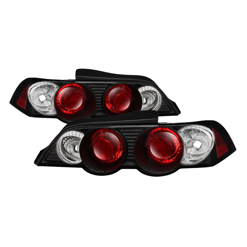 Spyder Acura RSX 02-04 Euro Style Tail Lights Black ALT-YD-ARSX02-BK - Image 2