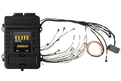 Haltech Mitsubishi 4G63 Elite 1500 Terminated Harness ECU Kit w/1G CAS/Square EV1 Inj Connectors