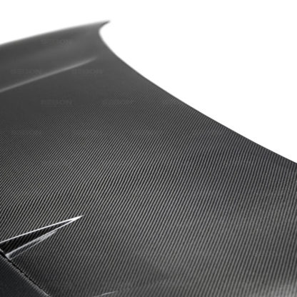 Seibon 2019 Hyundai Veloster TS-Style Carbon Fiber Hood - Image 5