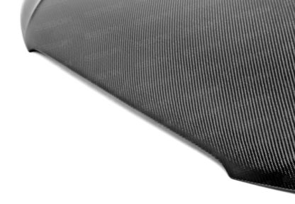 Seibon 13-15 Audi A4 OEM Carbon Fiber Hood (Hood Pins Required) - Image 3