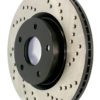 StopTech 06-11 Audi A3 / 06-09 VW GTI Mk V / 05-10 Jetta (Exc Wagon) Drilled Right Rear Rotor - Image 7