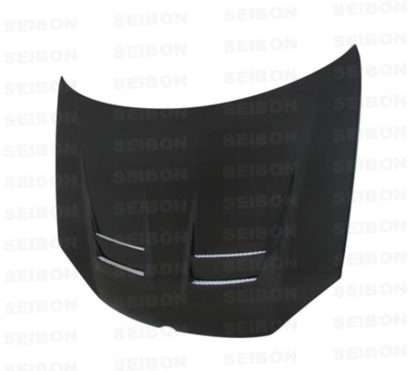 Seibon 06-08 Volkswagen Golf GTI DV-style Carbon Fiber Hood - Image 2