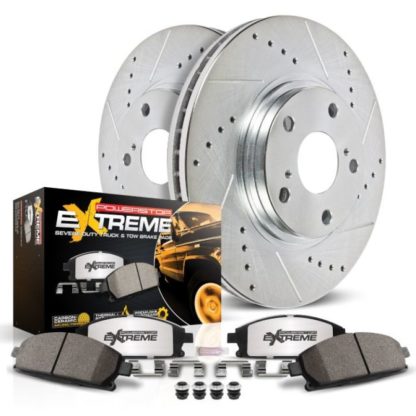 Power Stop 94-99 Dodge Ram 1500 Front Z36 Truck & Tow Brake Kit - Image 2