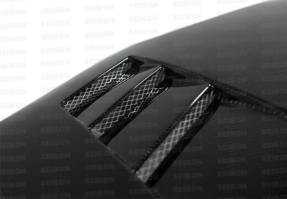 Seibon 03-05 Dodge SRT-4 TS Style Carbon Fiber Hood - Image 3