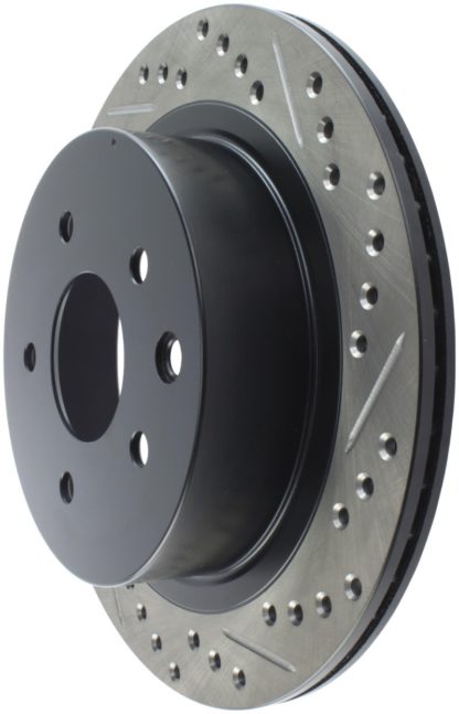 StopTech 03-05 350Z / 03-04 G35 / 03-05 G35X SportStop Slotted & Drilled Rear Left Rotor - Image 3