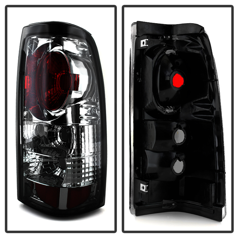 Spyder Chevy Silverado 1500/2500 99-02 (Not Stepside) Euro Style Tail Lights Smke ALT-YD-CS99-SM - Image 3