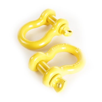 Rugged Ridge Yellow 7/8in D-Rings - Image 3