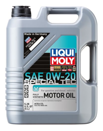 LIQUI MOLY 5L Special Tec V Motor Oil 0W-20 - Image 2