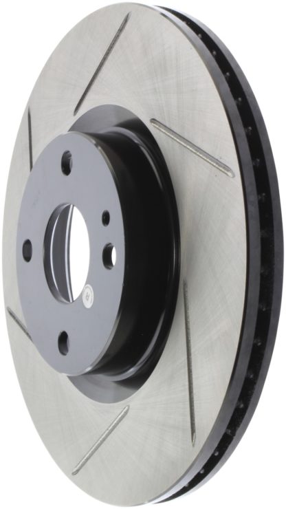 StopTech 16-17 Mazda MX-5 Front Passenger Side Slotted Sport Brake Rotor - Image 3