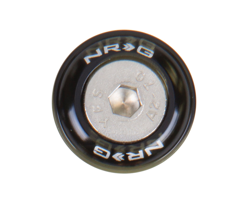 NRG Fender Washer Kit w/Rivets For Metal (Blue) - Set of 10