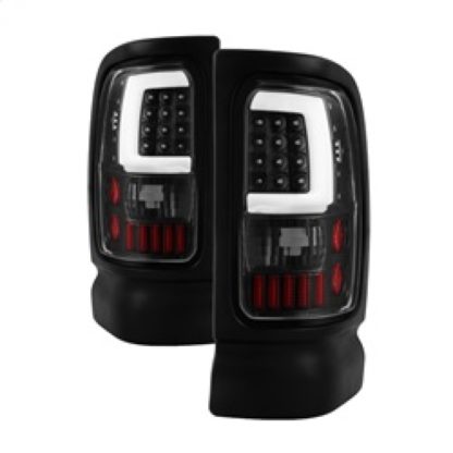 xTune Dodge Ram 1500 94-01 Tail Lights - Light Bar LED - Black ALT-ON-DRAM94V3-LBLED-BK - Image 2