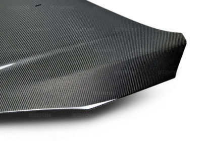 Seibon 12-13 Ford Focus RS-Style Carbon Fiber Hood - Image 6