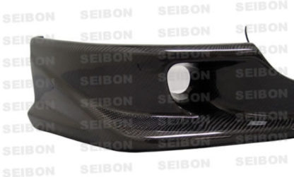 Seibon 02-04 Honda Civic SI MG Style Carbon Fiber Front Lip - Image 2