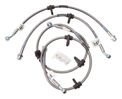 Russell Performance 92-95 Honda Civic (All with rear discs/ no ABS) Brake Line Kit - Image 4