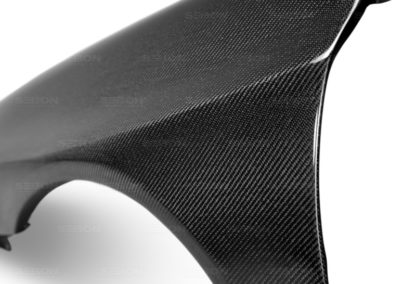 Seibon 98-01 Subaru Impreza Carbon Fiber 10mm Wider Fenders (Pair) - Image 4