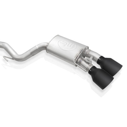 Stainless Works 2020 Ford GT500 Redline Catback H-Pipe Exhaust Factory Connect - Black Tips - Image 5