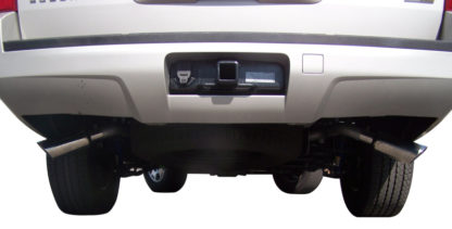 Gibson 07-12 Chevrolet Avalanche LS 5.3L 2.25in Cat-Back Dual Extreme Exhaust - Aluminized - Image 2