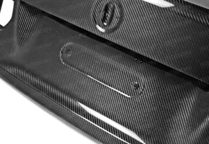 Seibon 12-13 BMW F30 OEM Style Carbon Fiber Trunk Lid - Image 3