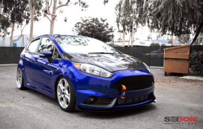 Seibon 14+ Ford Fiesta RS Style Carbon Fiber Hood - Image 5