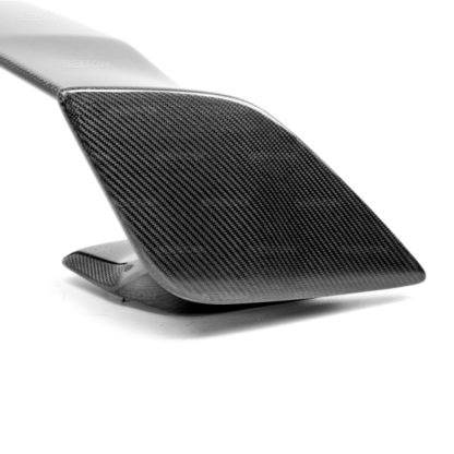 Seibon 08-10 Subaru WRX/STi 4dr OEM-style Carbon Fiber Rear Spoiler - Image 4