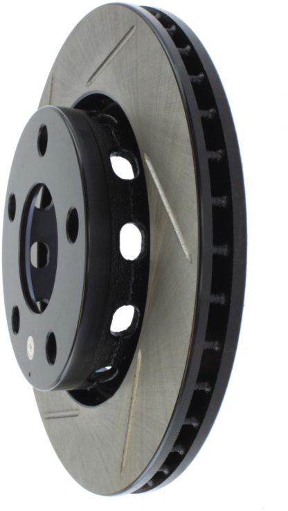 StopTech Power Slot 02/99-02 Audi S4 Right Rear Slotted Rotor - Image 2