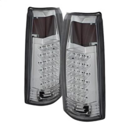 Xtune Yukon Denali 99-00 LED Tail Lights Chrome ALT-JH-CCK88-LED-C - Image 2