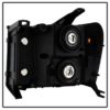 Xtune GMC Sierra 07-13 Crystal Headlights Black HD-JH-GSIE07-AM-BK - Image 4