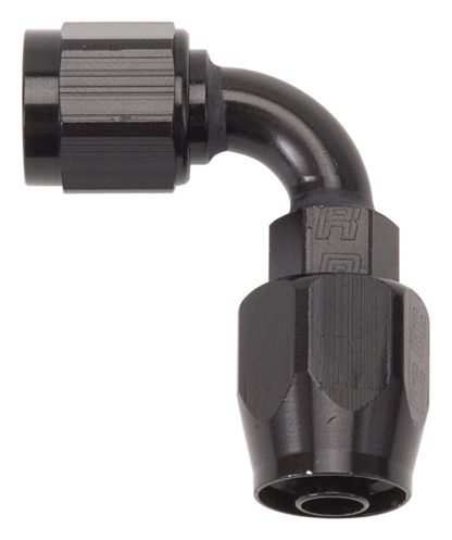 Russell Performance -12 AN Black 90 Degree Full Flow Hose End - Image 4