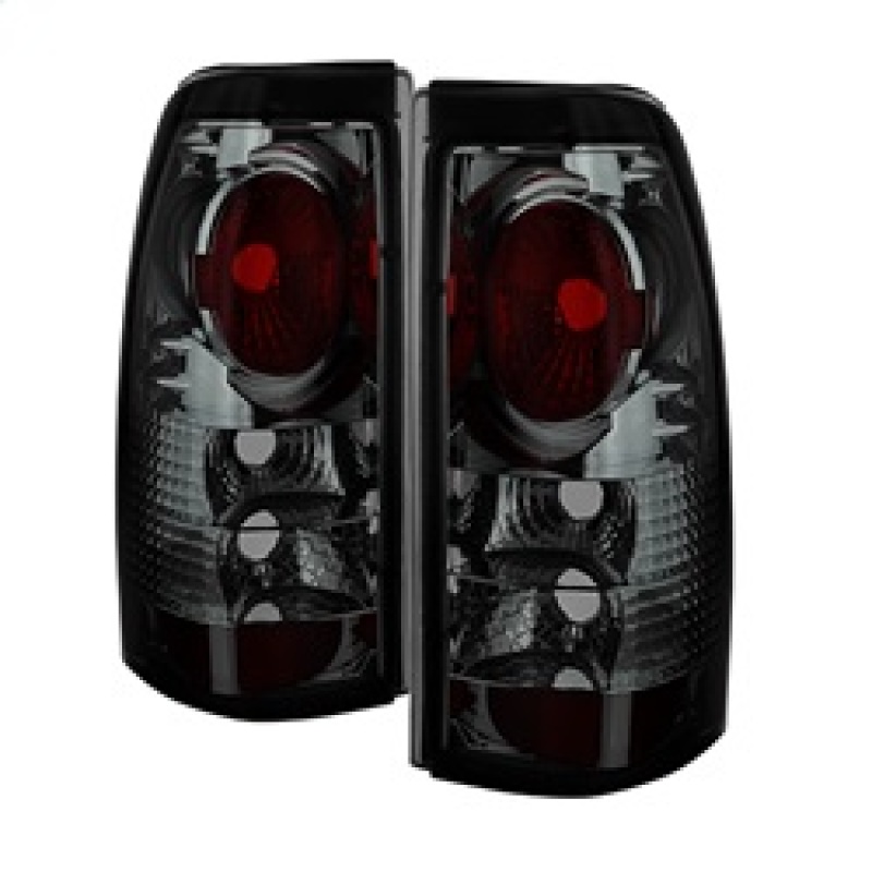 Spyder Chevy Silverado 1500/2500 99-02 (Not Stepside) Euro Style Tail Lights Smke ALT-YD-CS99-SM - Image 2