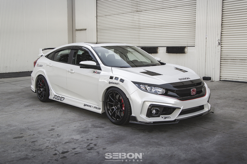 Seibon 2016-2018 Honda Civic Coupe/Sedan/Hatchback TS-Style Carbon ...