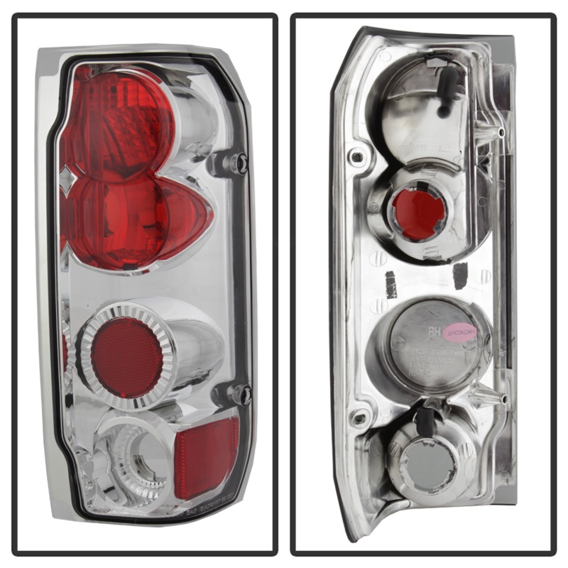 Spyder Ford F150 87-96/Ford Bronco 88-96 Euro Style Tail Lights Chrome ALT-YD-FF15089-C - Image 8