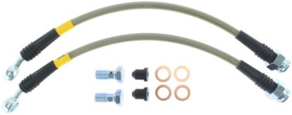 StopTech 03-09 Hummer H2 Rear Brake Lines - Image 3