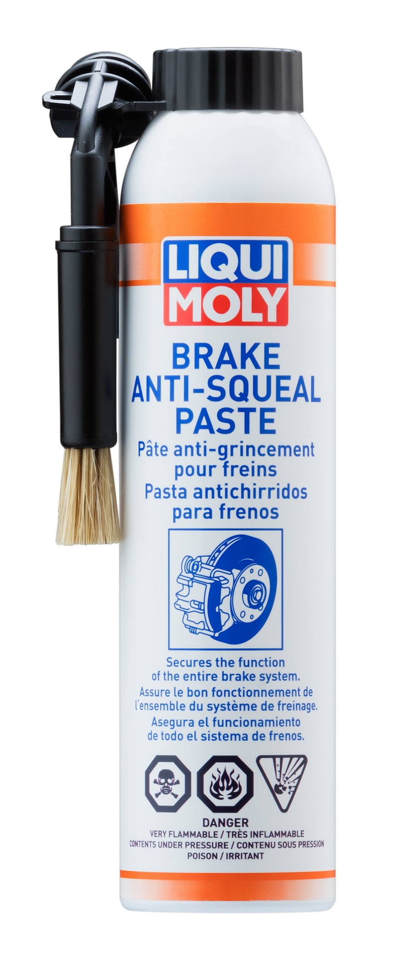 LIQUI MOLY 200mL Brake Anti-Squeal Paste (Can w/ Brush) - Image 2
