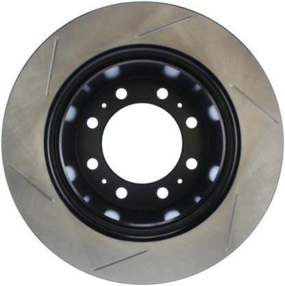 StopTech 08-10 Dodge Ram 4500 6.7L Slotted Left Front Brake Rotor - Image 2