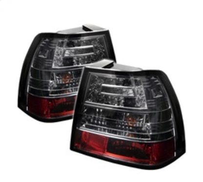 Spyder Volkswagen Jetta 99-04 LED Tail Lights Smoke ALT-YD-VJ99-LED-SM - Image 2