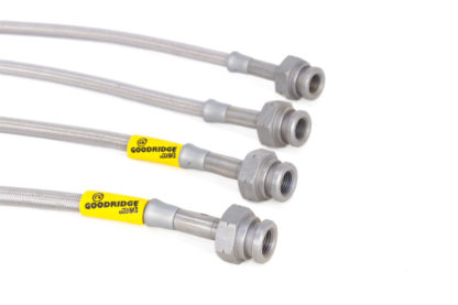 Goodridge 92-95 Honda Civic All Models w/ Rear Drum / 93-00 Del Sol Rear Drum SS Brake Lines - Image 3