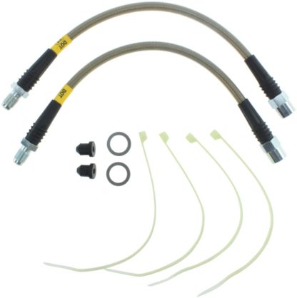 StopTech 06-09 Lexus GS 300/350/400/430/450H / 09-10 IS 250/300/350 Rear SS Brake Line Kit - Image 2