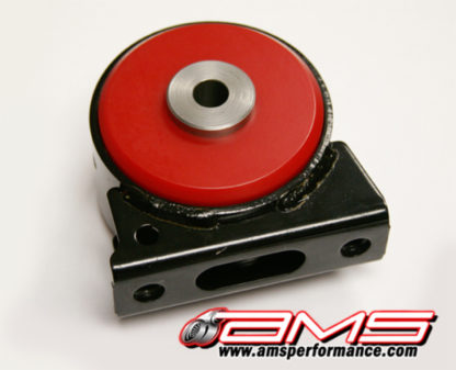 AMS Performance 08-15 Mitsubishi EVO X / Ralliart Front Lower Motor Mount Insert - Red/Race - Image 2