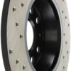 StopTech 06-11 Audi A3 / 06-09 VW GTI Mk V / 05-10 Jetta (Exc Wagon) Drilled Left Rear Rotor - Image 4