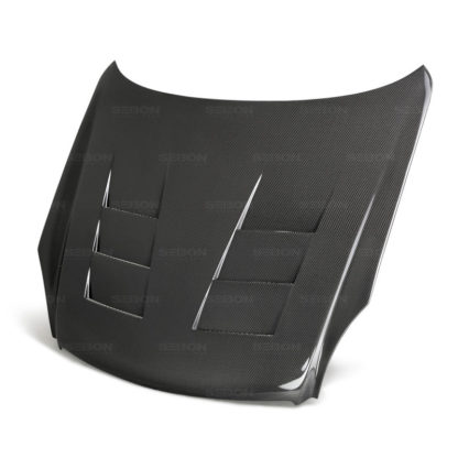 Seibon 03-07 Infiniti G35 Coupe TS Carbon Fiber Hood - Image 3