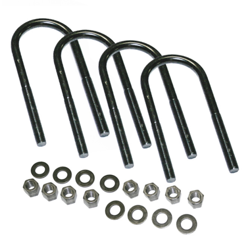 Superlift U-Bolt 4 Pack 5/8x3-5/8x16 Round w/ Hardware - Image 2