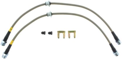 StopTech 08-12 VW Golf R32/Golf R Front Stainless Steel Brake Line Kit - Image 4